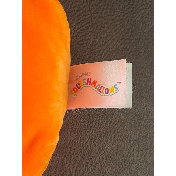 Squishmallows Lester the Pumpkin Spice Latte Jack-O-Lantern 8" Plush Pillow Toy - Picture 6 of 9